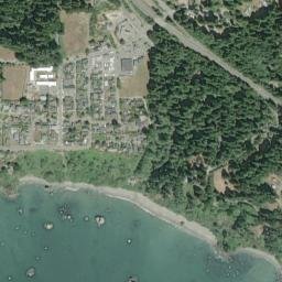 Trinidad California High Resolution Satellite Map