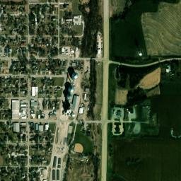 200-220 Pine Street Ceresco NE 68017 High Resolution Satellite Map