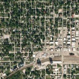 101-199 West Howard Street Creston IA High Resolution Satellite Map