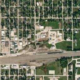 Creston map(satellite map)