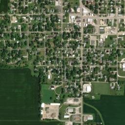 Wyoming map(satellite map)