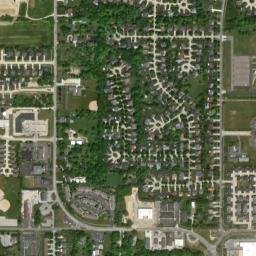 Clark Corners Ohio High Resolution Satellite Map