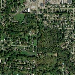 Cornersburg Ohio High Resolution Satellite Map