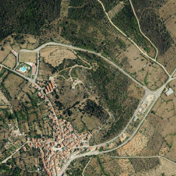 Saucelle map(satellite map)