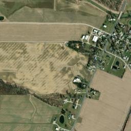 Caroline Ohio High Resolution Satellite Map