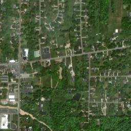 Bates Corners Ohio High Resolution Satellite Map