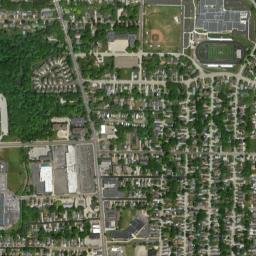 Ellet Ohio High Resolution Satellite Map