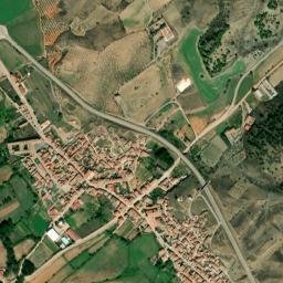 Báguena map(satellite map)