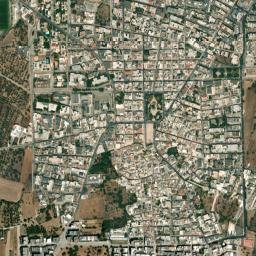 Bitritto map(satellite map)