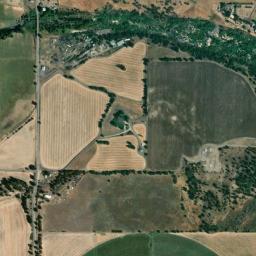 Satellite view of Bloody Springs scattered coin