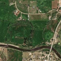 254-264 Pine Street, Baggs, WY 82321 High Resolution Satellite Map