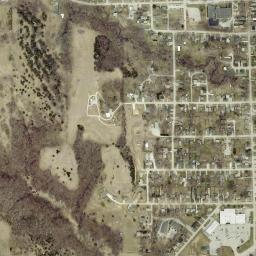 100-198 South Hazel Street, Glenwood, IA High Resolution Satellite Map