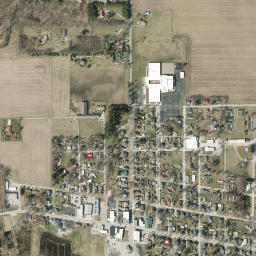 Akron map(satellite map)