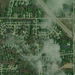Herbert Corners Ohio High Resolution Satellite Map
