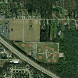 Satellite view of Tippecanoe Country Club