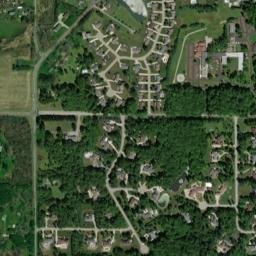 Lynns Corners Ohio High Resolution Satellite Map