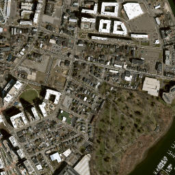 South End Connecticut High Resolution Satellite Map