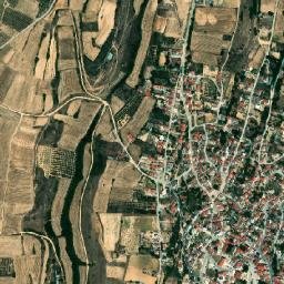 Néa Zíchni map(satellite map)