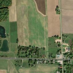 Delphi Ohio High Resolution Satellite Map