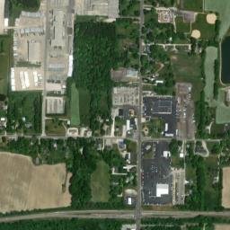 Randolph Ohio High Resolution Satellite Map