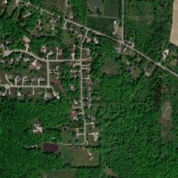 Misner Corners Ohio High Resolution Satellite Map