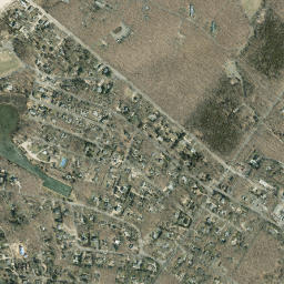 Maidstone Park New York High Resolution Satellite Map
