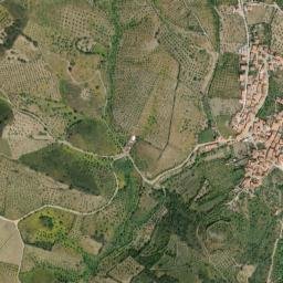 Castelo Melhor map(satellite map)