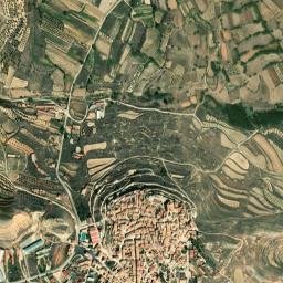 Alacón map(satellite map)