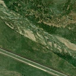 Interstate 80, Brady, NE 69123, USA High Resolution Satellite Map