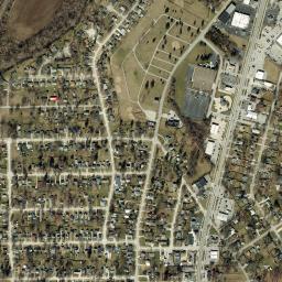 Satellite view of Donald Ross Golf Club
