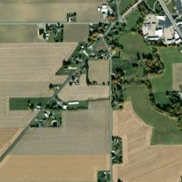 Glandorf map(satellite map)