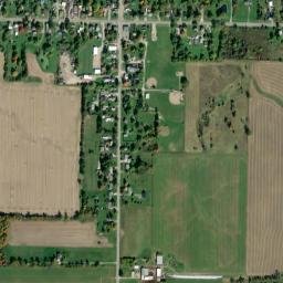 Nova Ohio High Resolution Satellite Map