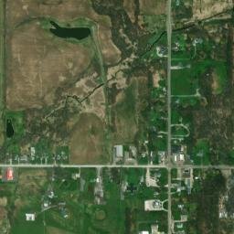 Atwater Center Ohio High Resolution Satellite Map