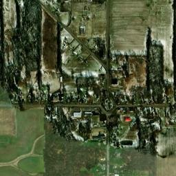 Deerfield Ohio High Resolution Satellite Map
