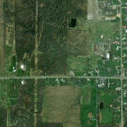 Berlin Center Ohio High Resolution Satellite Map