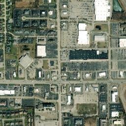 McKays Corners Ohio High Resolution Satellite Map