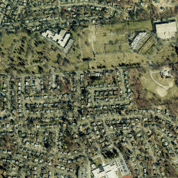 Woodlands New York High Resolution Satellite Map