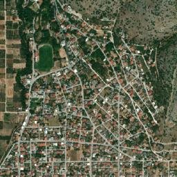 Krinídes map(satellite map)
