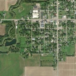 Grover Hill Ohio High Resolution Satellite Map
