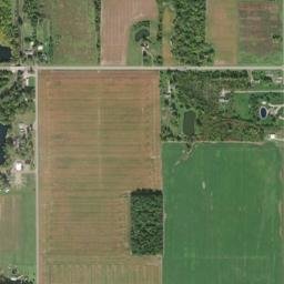 Roselms Ohio High Resolution Satellite Map