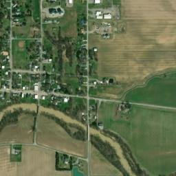 Gilboa Ohio High Resolution Satellite Map