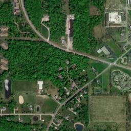 Mahoning County map(satellite map)
