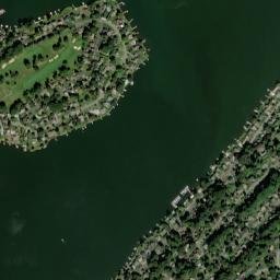 Lake Mohawk map(satellite map)