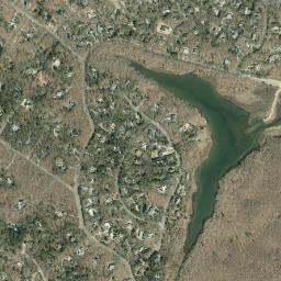 Hands Creek Landing New York High Resolution Satellite Map