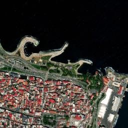 Trabzon map(satellite map)