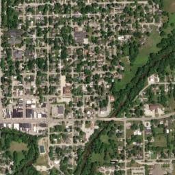 North Manchester map(satellite map)