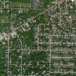 1628-1698 Maple Street, Barberton, OH  High Resolution Satellite Map