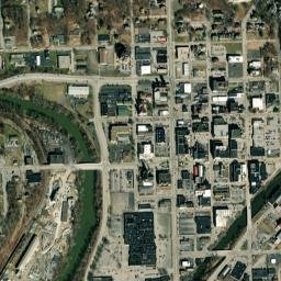 New Castle map(satellite map)