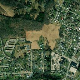 Clearfield County map(satellite map)
