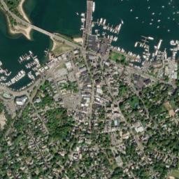 Sag Harbor map(satellite map)
